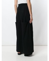 Черные широкие брюки от Barbara I Gongini