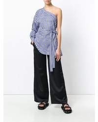 Черные широкие брюки от Off-White