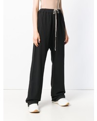 Черные широкие брюки от Rick Owens DRKSHDW