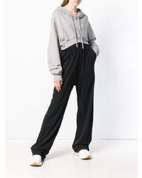 Черные широкие брюки от Rick Owens DRKSHDW