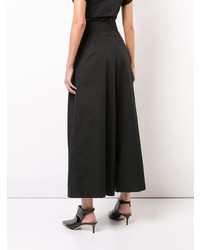Черные широкие брюки от Isa Arfen