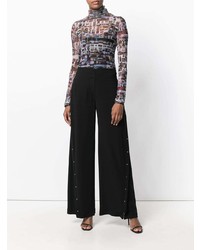 Черные широкие брюки от Esteban Cortazar