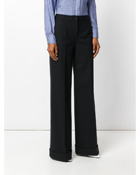 Черные широкие брюки от Dolce & Gabbana