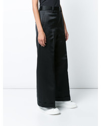 Черные широкие брюки от Off-White