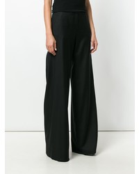 Черные широкие брюки от Giacobino