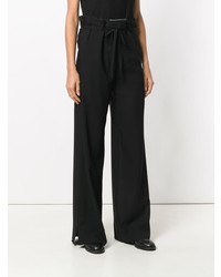 Черные широкие брюки от Ann Demeulemeester