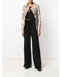 Черные широкие брюки от Ann Demeulemeester