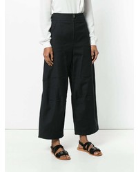 Черные широкие брюки от Chloé