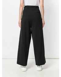 Черные широкие брюки от Hache
