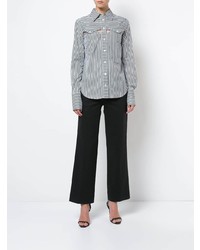 Черные широкие брюки от Tome