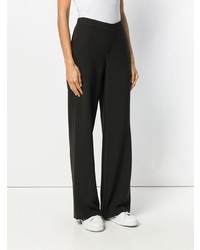 Черные широкие брюки от P.A.R.O.S.H.