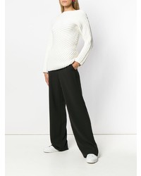 Черные широкие брюки от P.A.R.O.S.H.