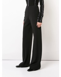 Черные широкие брюки от Rosetta Getty