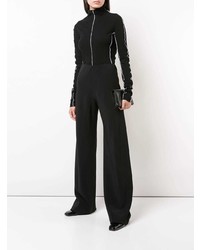 Черные широкие брюки от Rosetta Getty