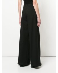 Черные широкие брюки от Oyuna