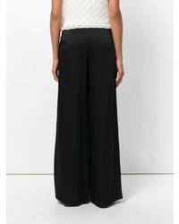 Черные широкие брюки от Lanvin