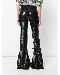 Черные широкие брюки от Ashish