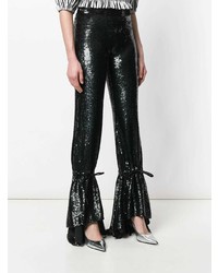 Черные широкие брюки от Ashish