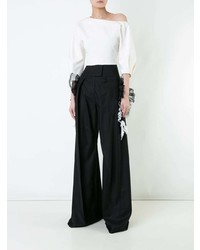 Черные широкие брюки от Preen by Thornton Bregazzi
