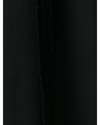 Черные широкие брюки от Mantu