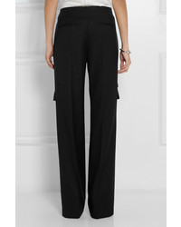 Черные широкие брюки от Alexander Wang