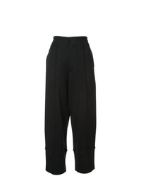 Черные широкие брюки от Y-3