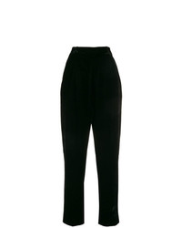 Черные широкие брюки от Yves Saint Laurent Vintage