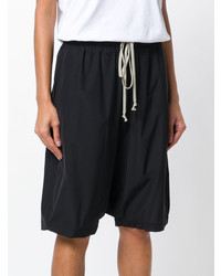 Женские черные шорты-бермуды от Rick Owens