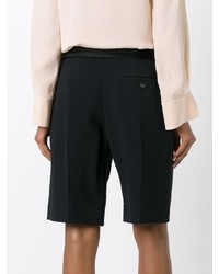 Женские черные шорты-бермуды от Chloé