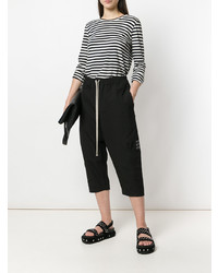 Женские черные шорты-бермуды от Rick Owens DRKSHDW
