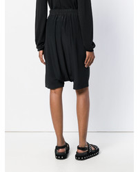 Женские черные шорты-бермуды от Rick Owens