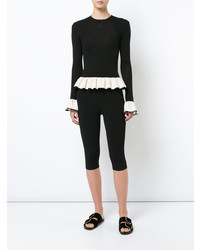 Женские черные шорты-бермуды от Khaite