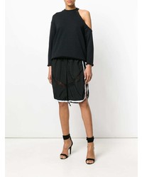 Женские черные шорты-бермуды от Almaz