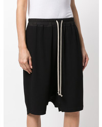 Женские черные шорты-бермуды от Rick Owens