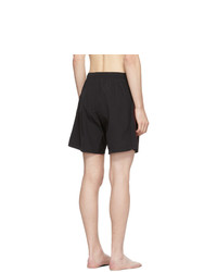 Черные шорты для плавания от Alexander McQueen