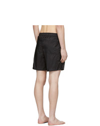 Черные шорты для плавания от Prada
