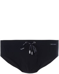 Черные шорты для плавания от Dolce & Gabbana