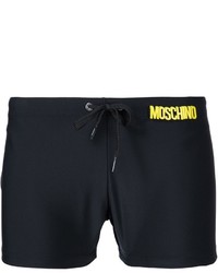 Черные шорты для плавания от Moschino