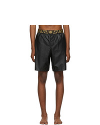 Черные шорты для плавания от Versace Underwear