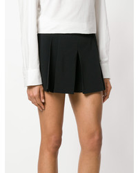 Женские черные шорты со складками от RED Valentino