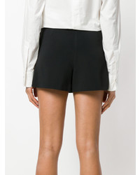 Женские черные шорты со складками от RED Valentino