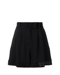 Женские черные шорты со складками от Styland