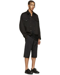 Мужские черные шорты от Alexandre Plokhov