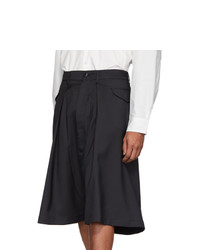 Мужские черные шорты от Random Identities