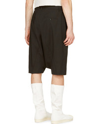 Мужские черные шорты от Rick Owens