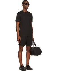 Мужские черные шорты от DSQUARED2