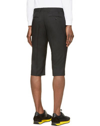 Мужские черные шорты от Raf Simons