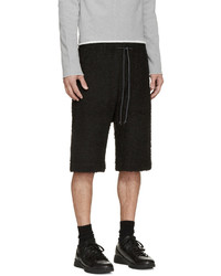 Мужские черные шорты от Attachment