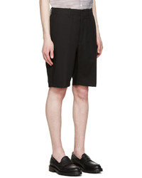 Мужские черные шорты от AMI Alexandre Mattiussi