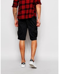 Мужские черные шорты от Solid